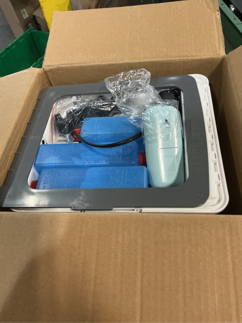 Condition photo showing As Is for portable air conditioners, 2.5 gal evaporative cooling fans that blow cold air, 3 speed portable ac unit, quiet swamp cooler w/timer & remote, windowless air conditioner for bedroom office garage
