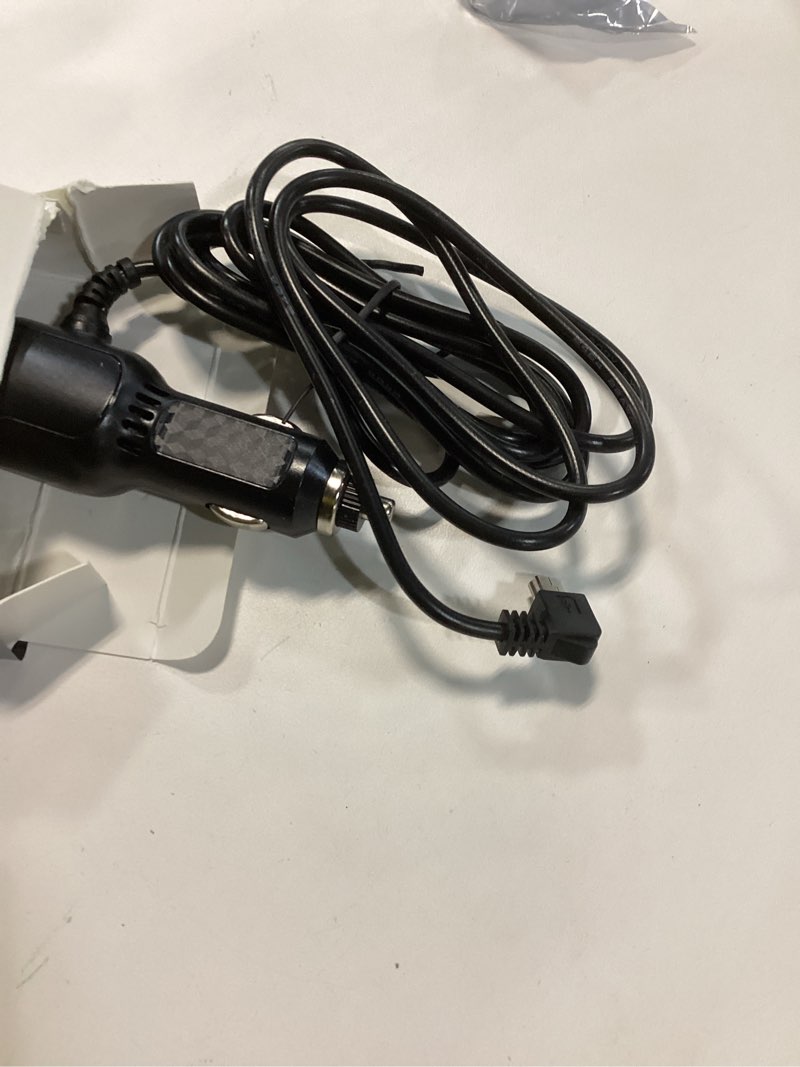 Condition photo showing As Is for Car Charger for Gar'min Nuvi, Gar'min GPS Charger Cable,Mini USB Power Cord Cable Dual Port USB Vehicle Power Charging Cable Cord for Garmi Nuvi C255 Dashcam