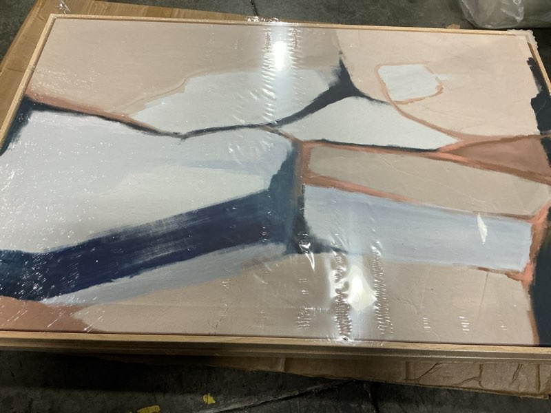 Condition photo showing New/Like New for Trademark Fine Art 'Diagramme I' Canvas Art 2 pack