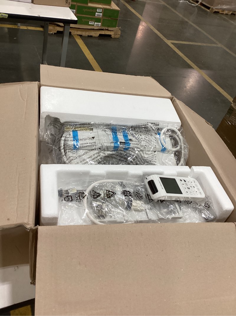 Condition photo showing Good Condition for bio bidet bb2000 electric bidet toilet seat, warm water with air dryer, heated seat with sensor and slow close lid, night light, remote control, round, white round premium bidet