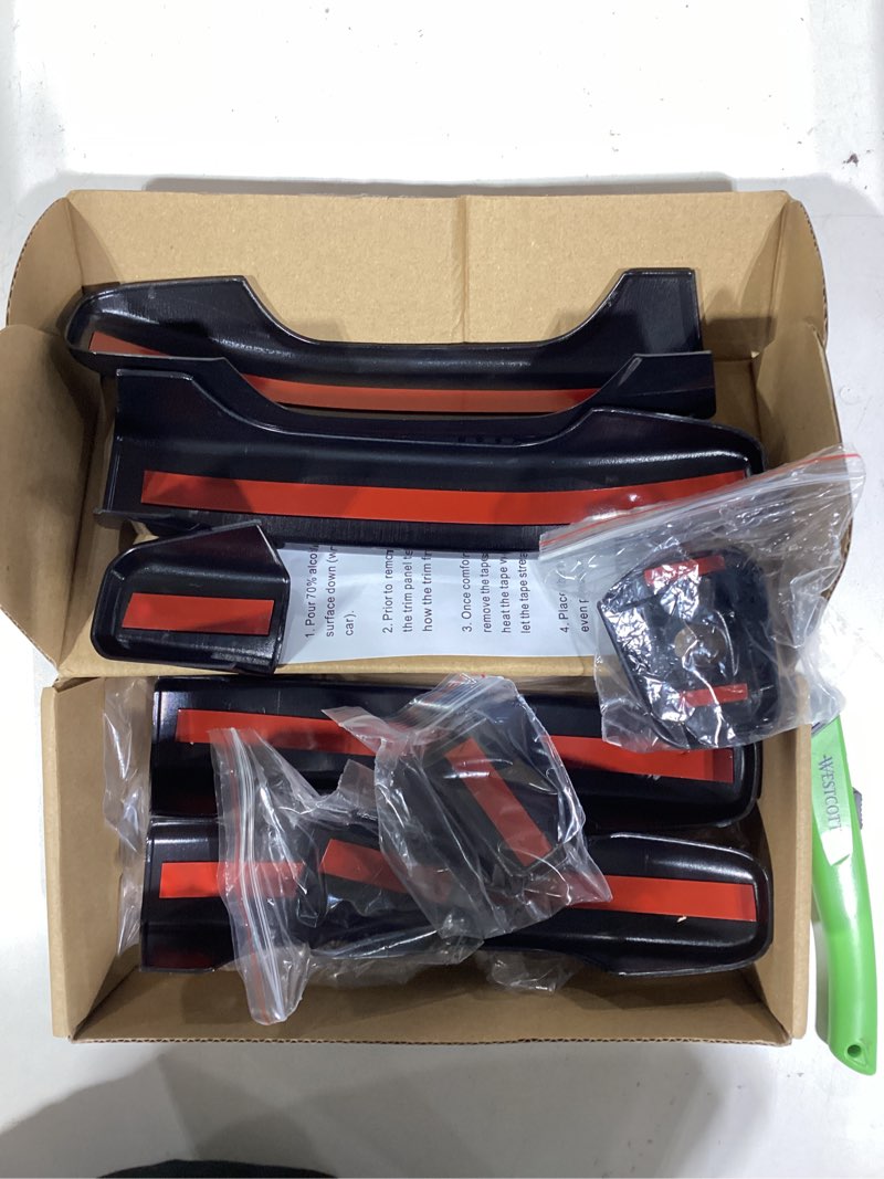 Condition photo showing Good Condition for for colorado door handle cover trim for chevy colorado/gmc canyon 2014-2022 black exterior accessories 4pcs