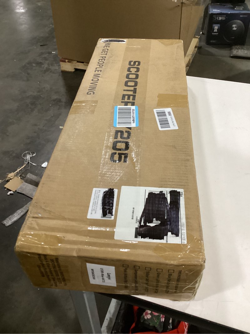 Condition photo showing Good Condition for Scooter for Kids 6–12 & Adults, Max Load 240 LBS, Adjustable Height,Lightweight 2-Wheel, Foldable Kids Scooter with Big Wheels Blue&Black