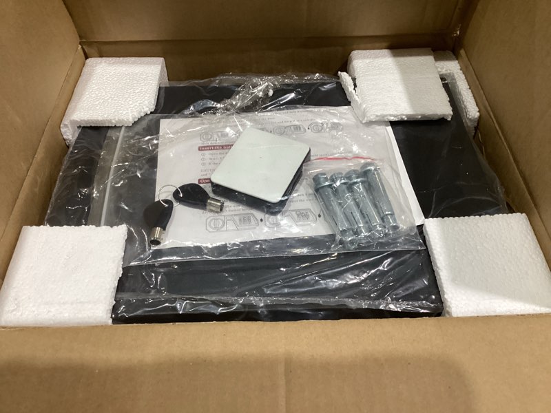 Condition photo showing New/Like New for 1.3 Cub Small Safes for Home Use Fire and Water Proof, Digital Security Box Fireproof Safe Box with Combination Lock, Smart Alarm System and Removable Shelf, Personal Safe for Home Documents Valuables 1.3Cuft