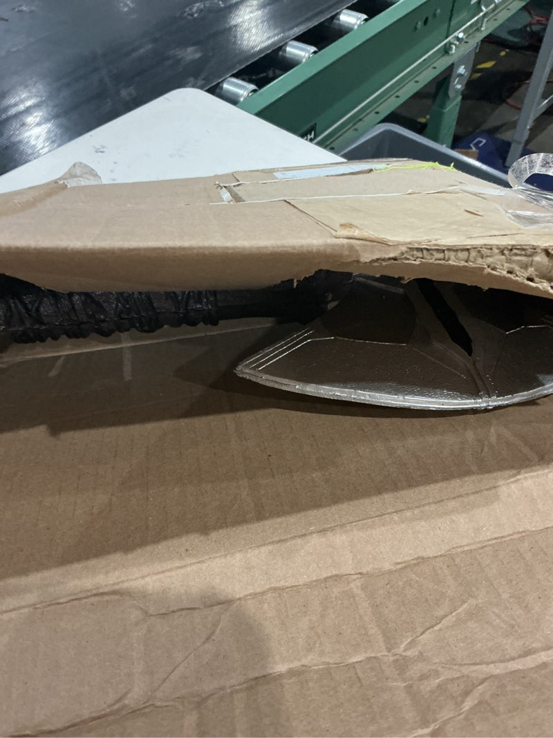 Condition photo showing Good Condition for damdos halloween prop cosplay weapon 72cm pu foam axe, hammer storm breaker cosplay axe birthdays gifts