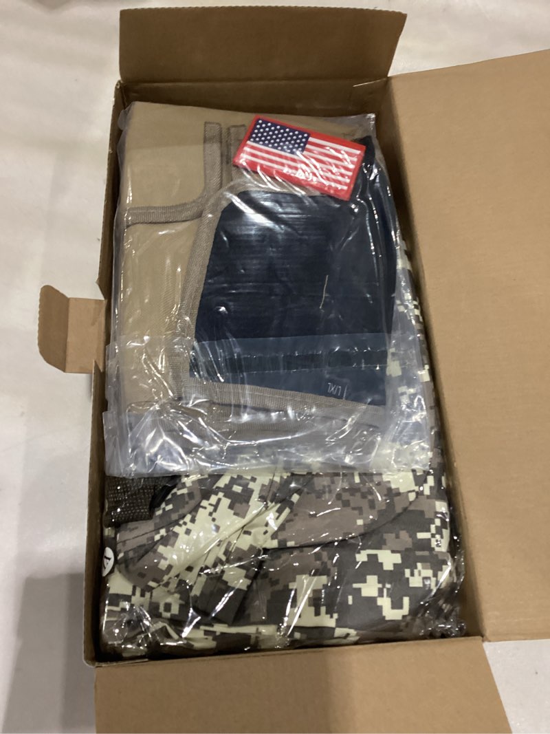 Condition photo showing Good Condition for giftinbox kids army costume for boys, military costume with army toy, boys halloween costumes with vest, army men dress up x-large (12-13y)