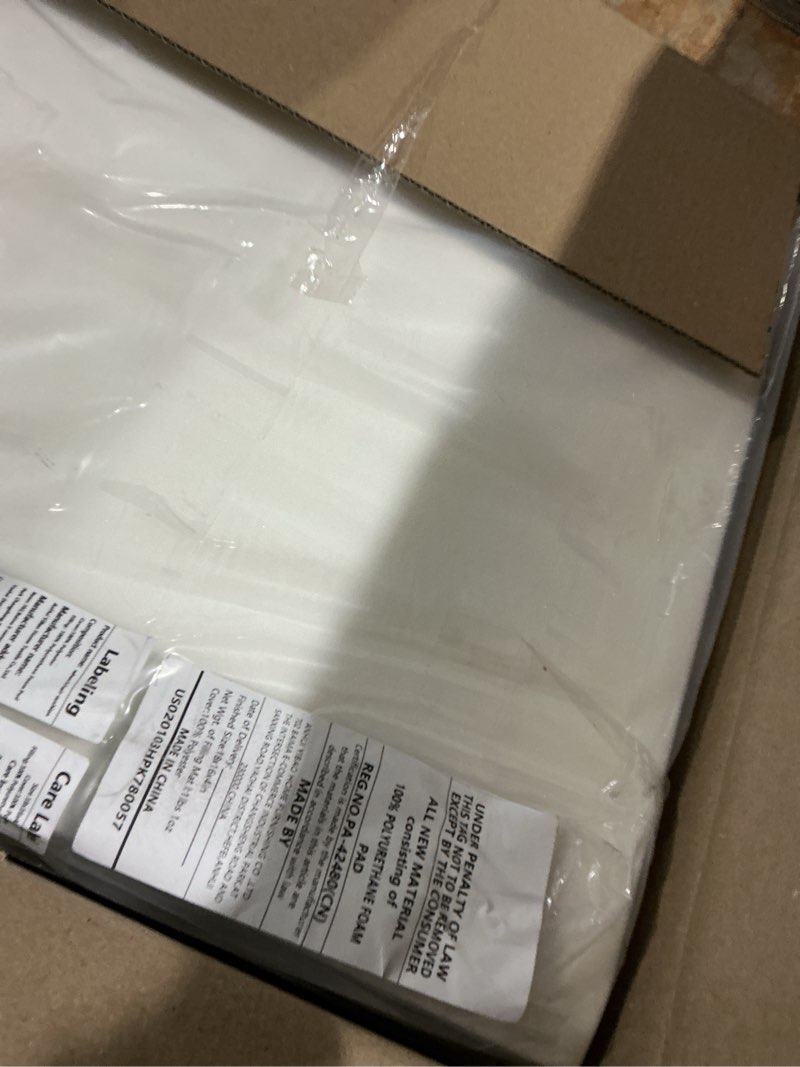 Condition photo showing Good Condition for BALAPET Double-Layer Egg Foam Crate Pad, High-Density Foam Support Egg Chair Cushion to Relieve Back, Seat Cushion Chair Accessories Pad for Office Recliner Wheelchair Home Car(18x16x4in)