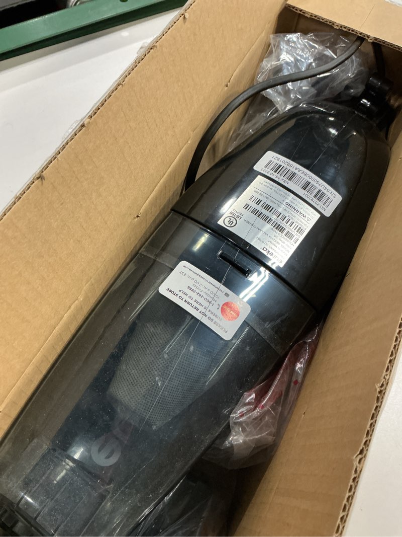 Condition photo showing As Is for Eureka NES215A Blaze 3-in-1 Swivel Handheld & Stick Vacuum Cleaner, Blue