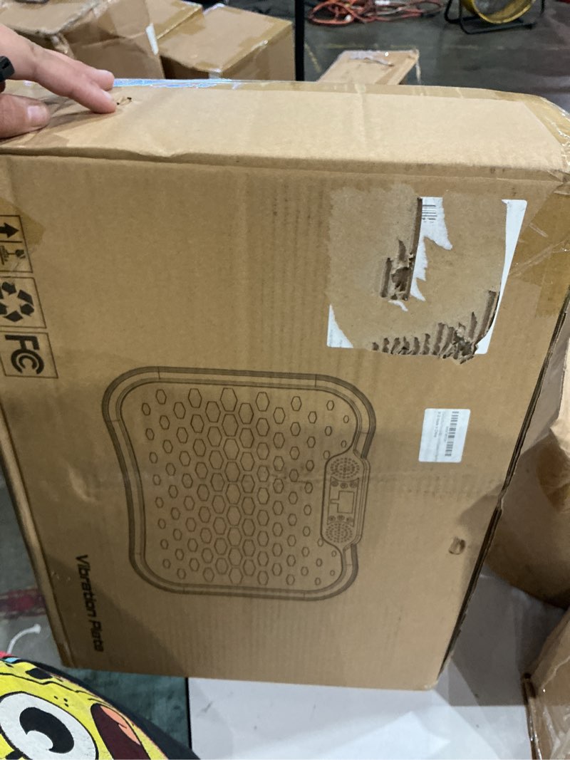 Condition photo showing Good Condition for nxsci vibration plate exercise machine,vibrating platform for lymphatic drainage with 250 speeds,500 lbs weight capacity,vibrated plates for weight loss,full body workout equipment for fitness at home standard