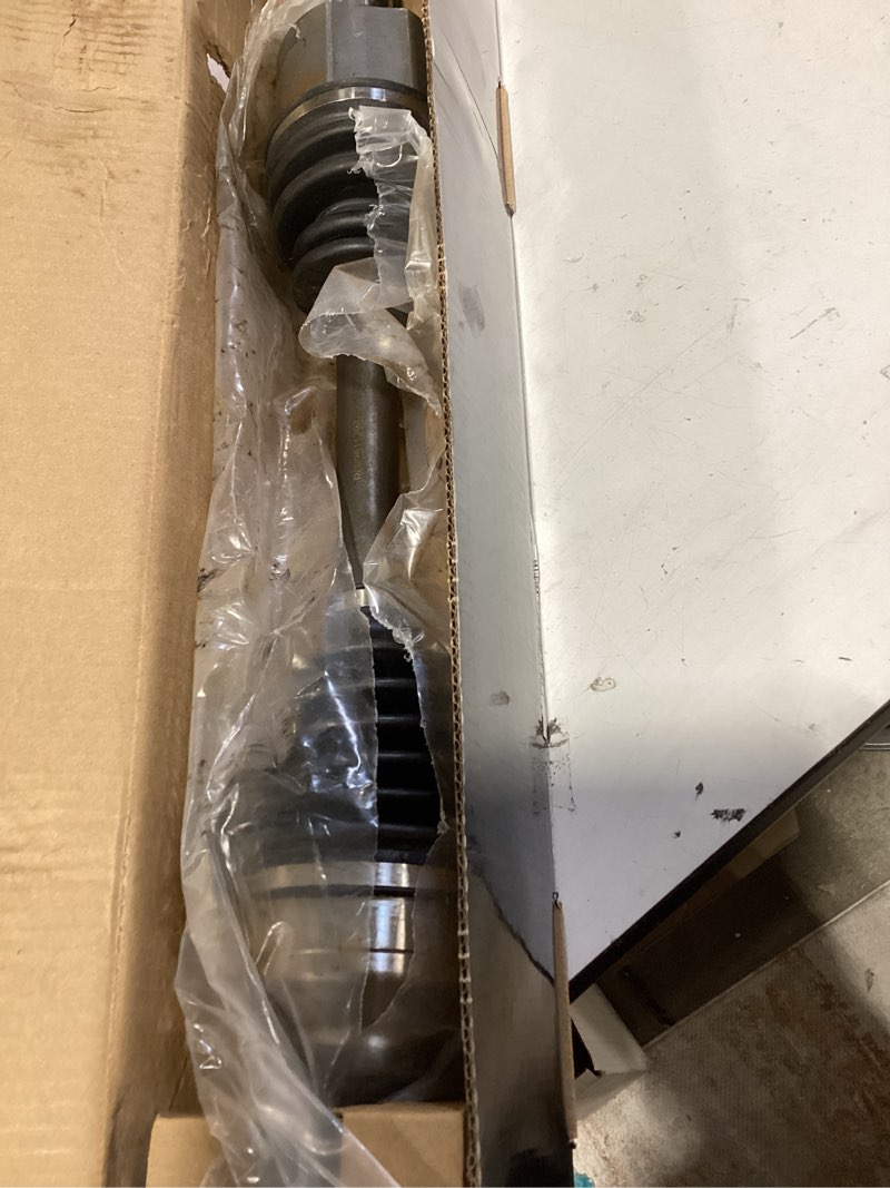 Condition photo showing As Is for a-premium cv axle shaft assembly compatible with chrysler 200 2011-2014 & dodge avenger 2011 2012 2014, l4 2.4l, 6-speed automatic transmission only, front left driver side