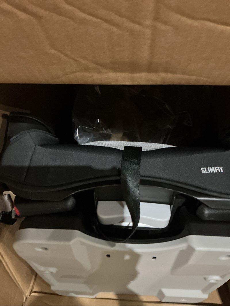 Condition photo showing Good Condition for graco slimfit 3-in-1 convertible car seat, ultra-space-saving design, jarret, suitable for rear and forward-facing, highback booster seat with 10-position headrest