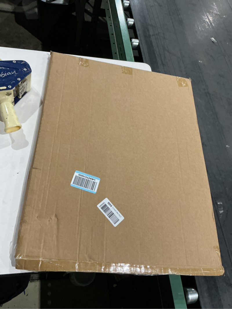 Condition photo showing New/Like New for upsimples 20x26 picture frame, display pictures 18x24 with mat or 20 x 26 without, wall hanging poster frames, black, 1 pack black 20x26