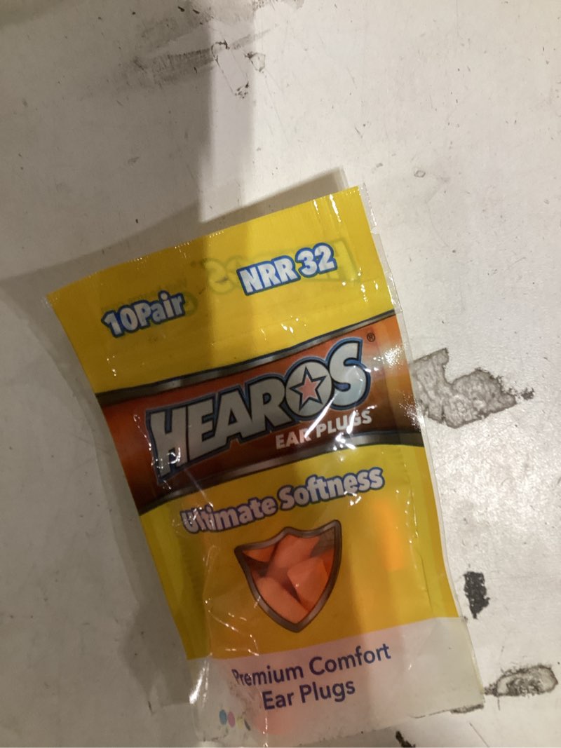 Condition photo showing Good Condition for HEAROS 10 -Pack Cordless Hearing Protection Earplugs 32 dB Noise Reduction Rating