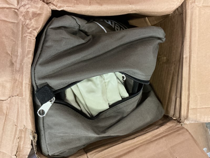 Condition photo showing Good Condition for Coleman Queen-Size Airbed Cot Combination, Folding Air Mattress with Steel Frame & Side Table, Battery Pump Included, Great for Camping, Lounging, Elevated Sleeping, Guests, & More Cot Queen