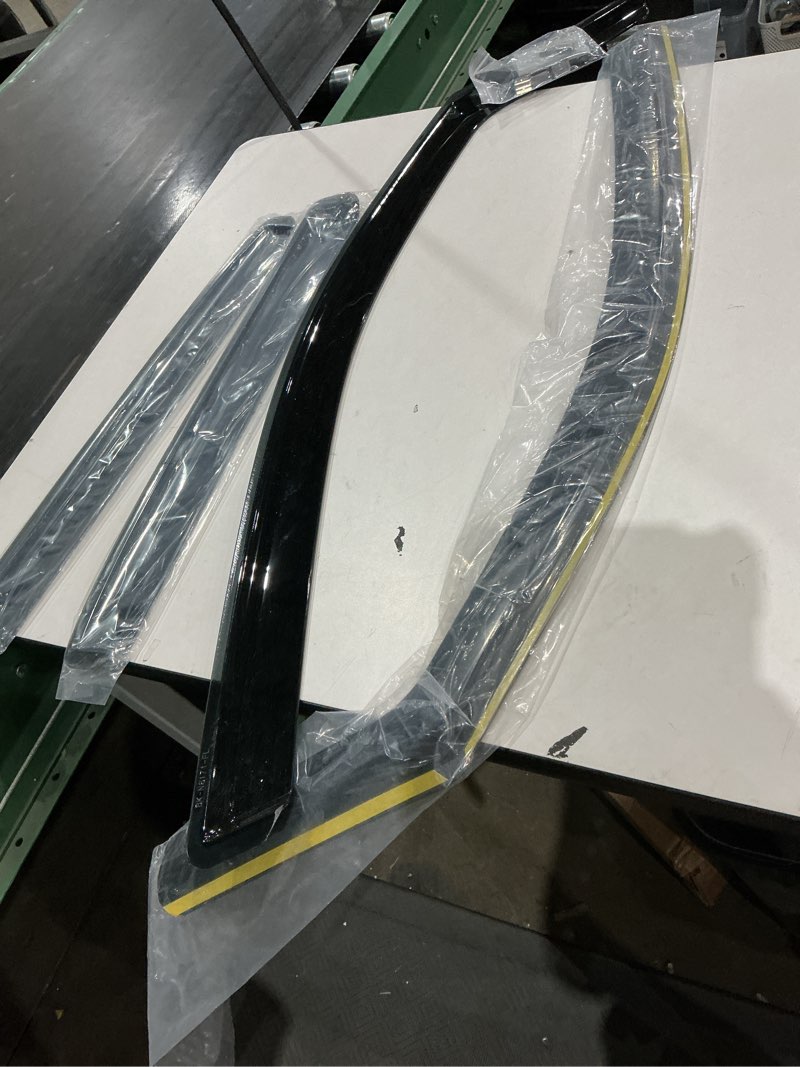 Condition photo showing Good Condition for window visors rain guards deflectors - 4-pack side window deflector vent shade for car windows tape-on outside mount acrylic sun rain guard replacement for accord 4-door sedan 2003-2007