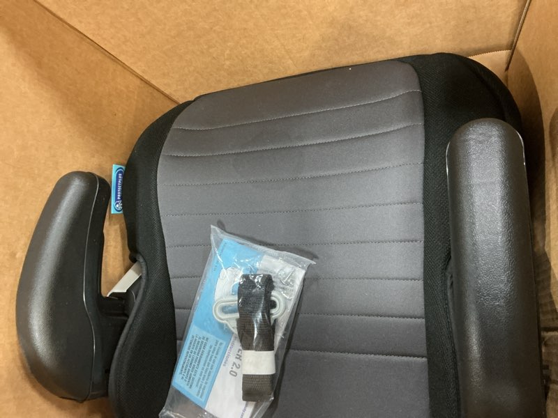 Condition photo showing As Is for graco turbobooster 2.0 backless booster car seat, denton