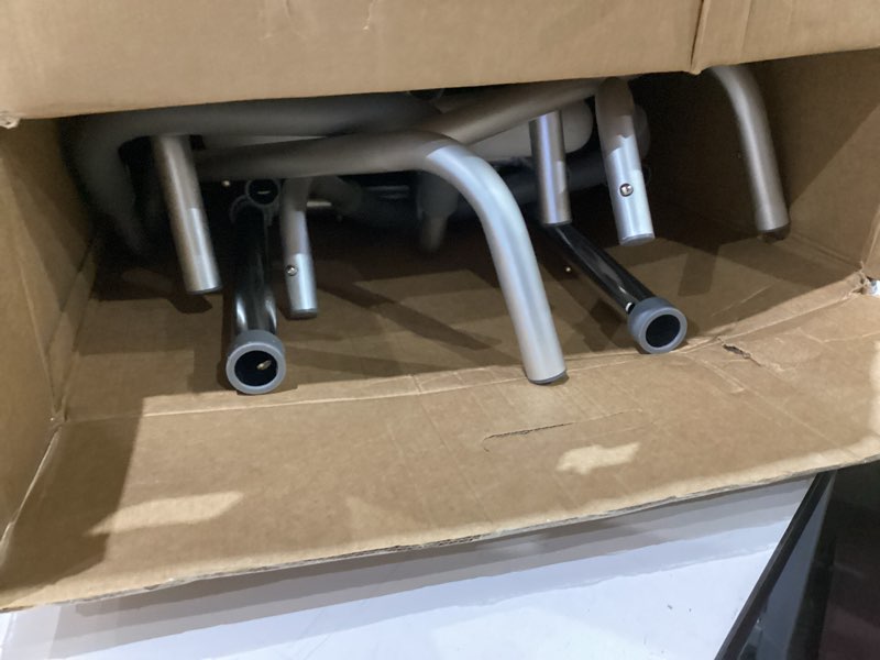 Condition photo showing As Is for commode, folding,1/cs