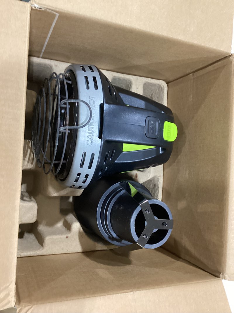 Condition photo showing As Is for Golf Cart 4,000 BTU Radiant Propane Heater