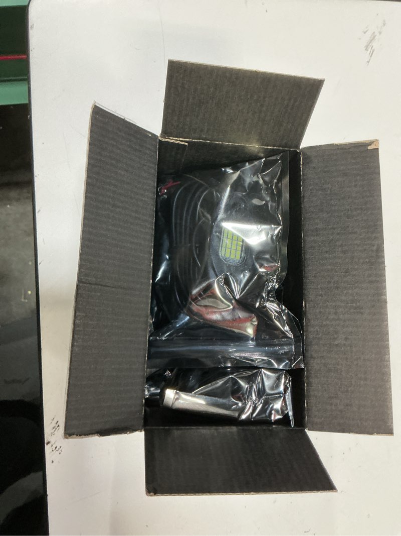 Condition photo showing New/Like New for white rock lights with 15ft wire extender, aluminum case, 24chip high power 6000k pure white, waterproof ip68 underglow lights for trucks jeep utv atv (4 pcs)