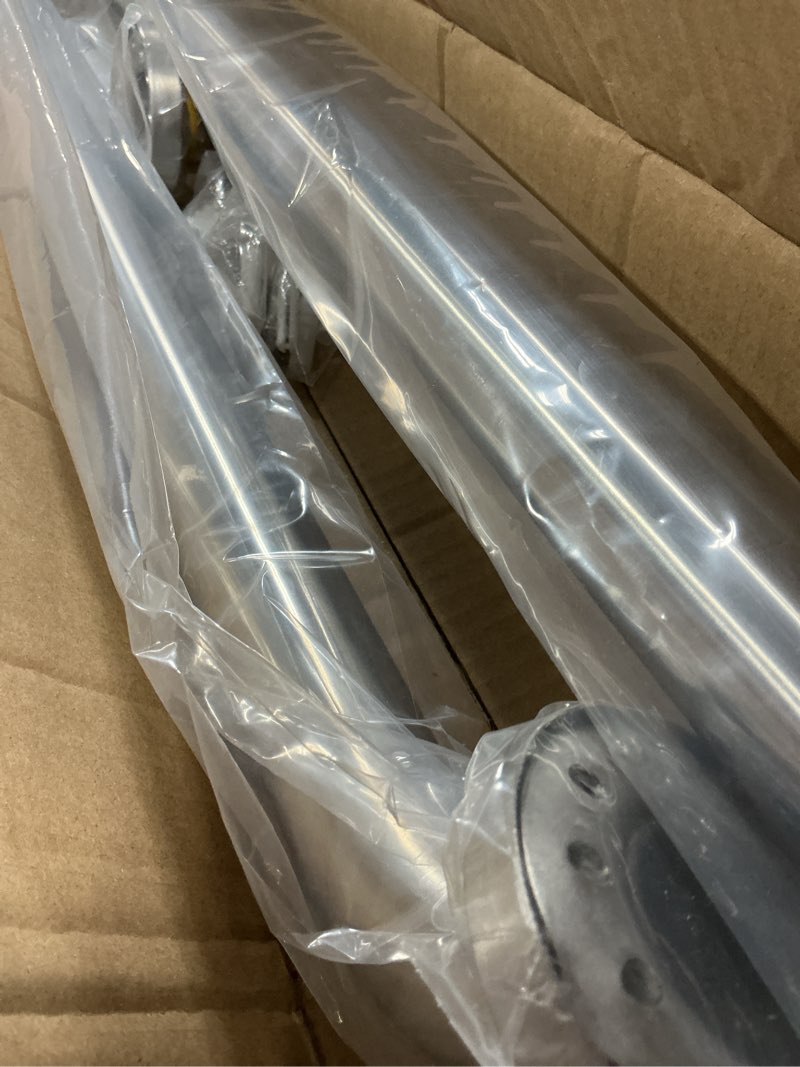 Condition photo showing Good Condition for grab bar bundle for ada compliance, brushed stainless steel grab bar set for commercial and residential restrooms, 1.5" diameter - 18", 36", 42" - pack of 3