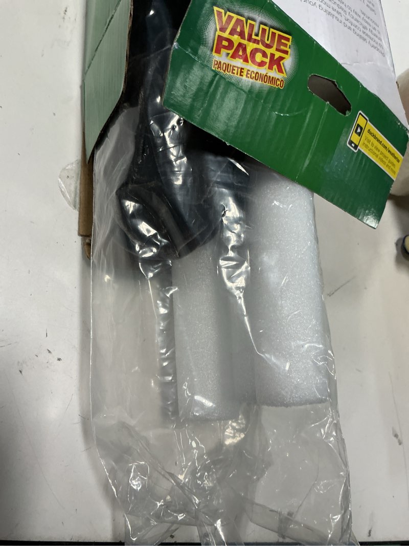 Condition photo showing Good Condition for duck double draft black cloth weather seal for doors 34 in. l x 3.5 in.