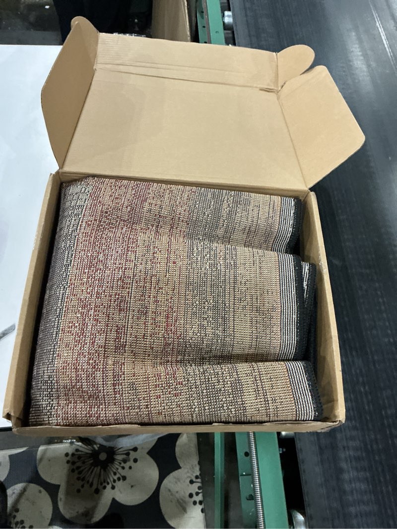 Condition photo showing New/Like New for Home Dynamix Royalty Vega Contemporary Geometric Area Rug, Black/Brown, 31.5"x47" Black/Brown 2'7" x 3'11" (Rectangular)