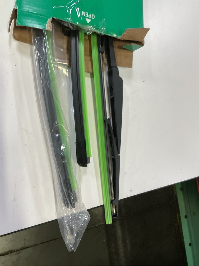 Condition photo showing As Is for 26" 16" 14" windshield wiper blades replacement for toyota chr c-hr 2018 2019 2020 2021 2022 premium all weather front rear wipers set - oem quality (pack of 3)