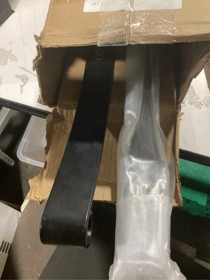 Condition photo showing As Is for drive-up golf cart standard front leaf spring for club car precedent and ds models, replaces oem 1012030
