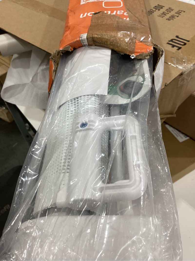 Condition photo showing Good Condition for retractable baby gate with cat door 55" wide retractable baby gate for stairs mesh baby gate with pet door retractable dog gate for the house retractable pet gate with door safety gates for toddlers white 33" x 55"?with cat door ?