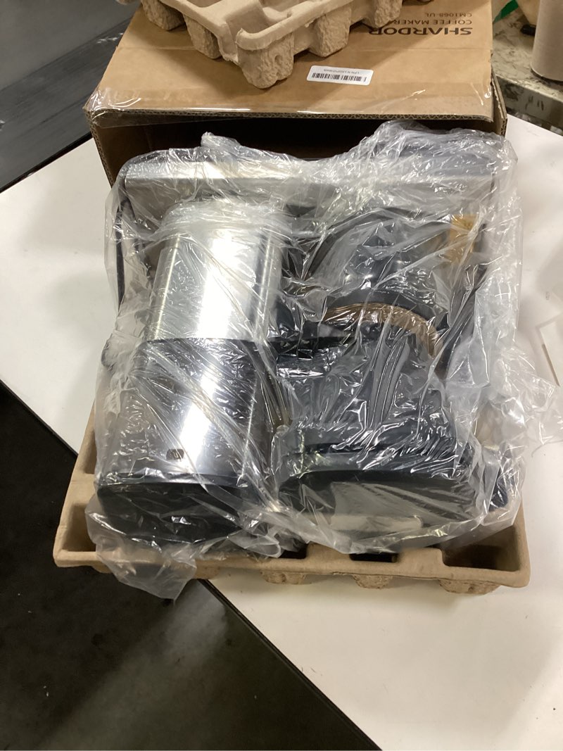 Condition photo showing New/Like New for SHARDOR 8-Cup Drip Coffee Maker with Reusable Filter and Glass Coffee Pot?Black and Sliver