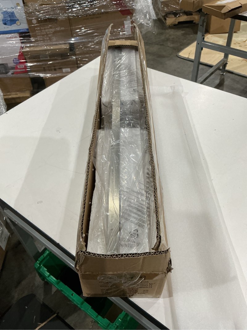 Condition photo showing Good Condition for bathroom light fixtures over mirror, 32 inch brushed nickel vanity lights for bathroom, 24w dimmable led modern vanity lighting fixtures for living room paintings 3000k brushed nickel 32inch