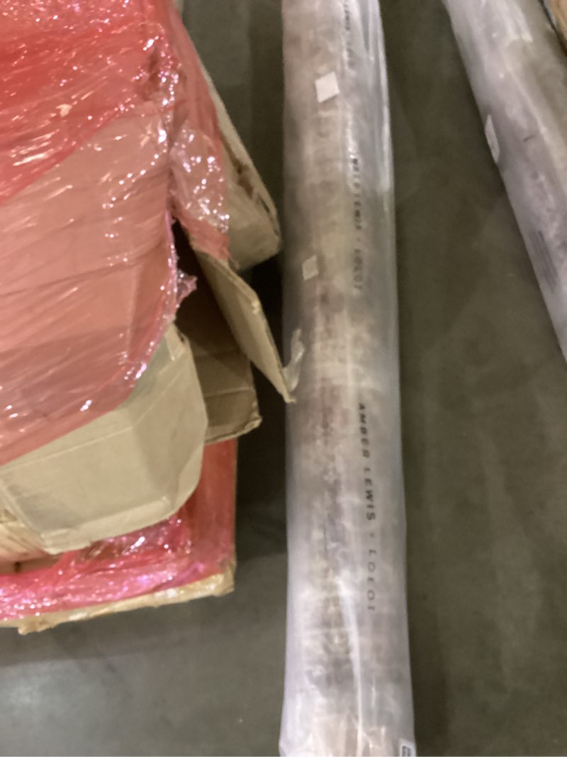 Condition photo showing New/Like New for Loloi Amber Lewis Morgan Collection MOG-01 Sunset/Ink 7'-3" x 9'-3" 38" Thick Area Rug feat. CloudPile, Neutral, Room Décor, Vintage Inspired, Livingroom, Bedroom, Dining Area Sunset / Ink 7'3" x 9'3" (Rectangular)