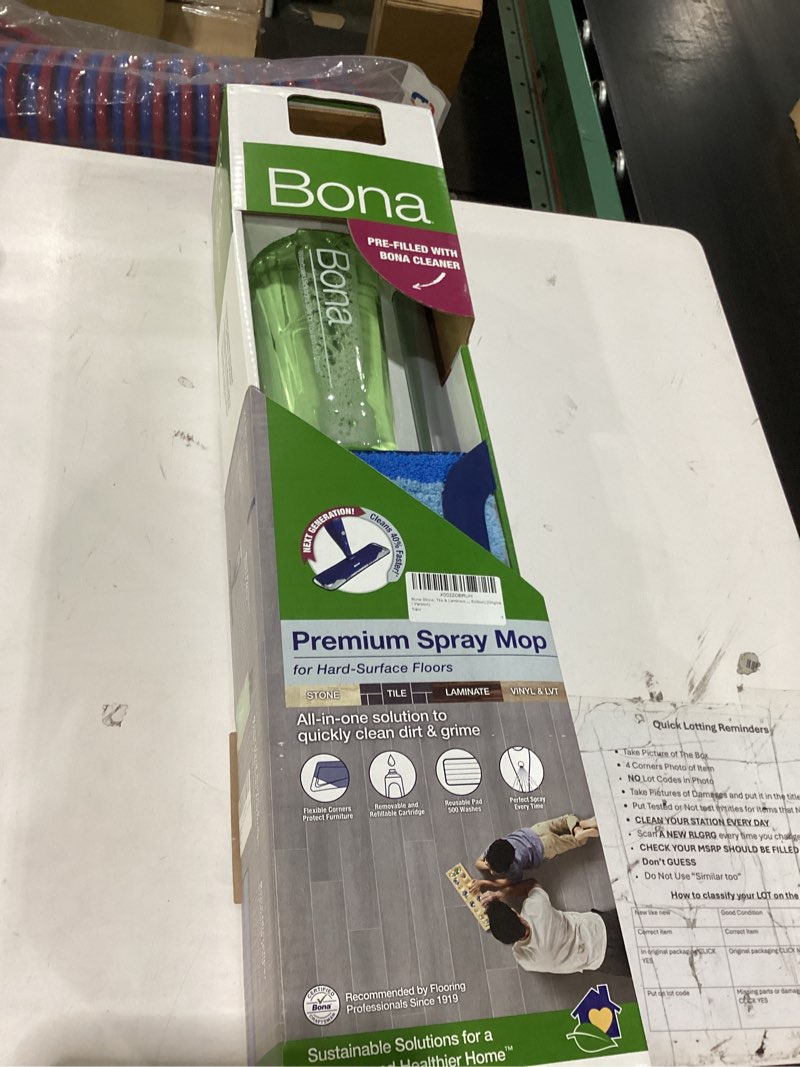 Condition photo showing Good Condition for bona stone, tile & laminate spray mop premium (limited edition) (original version)