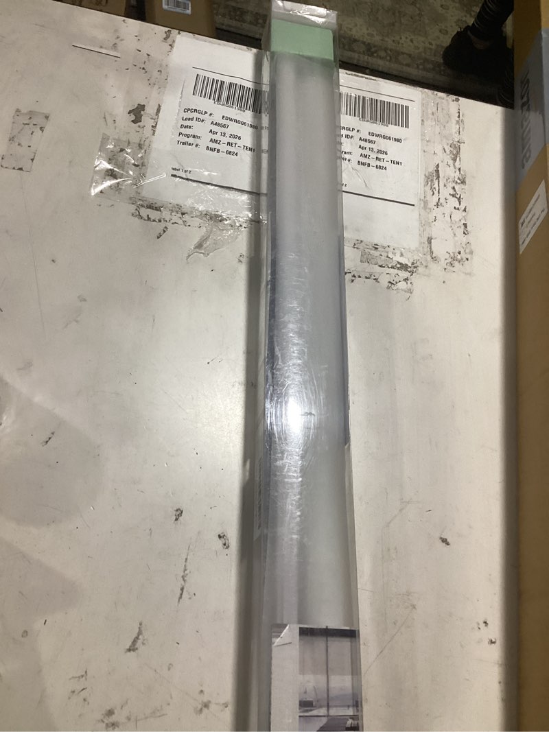 Condition photo showing Good Condition for aosky cordless roller shades blackout blinds for windows room darkening rolled up shades with spring system, uv protection window shades door blinds for home and office (26" w x 72" h,white) 26"w x 72"h white