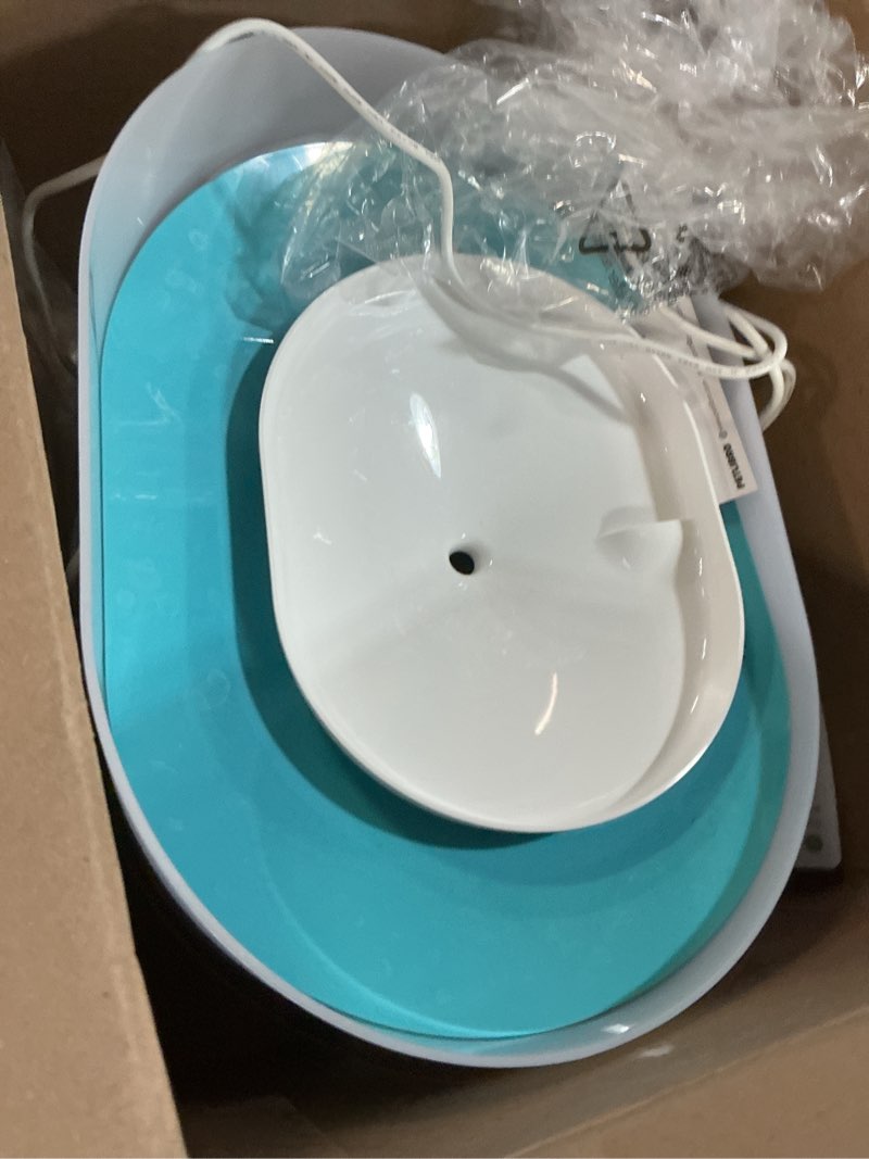 Condition photo showing As Is for PETLIBRO Dog Water Fountain, 2.1Gal/8L Capsule Dog Fountain for Medium to Large Dogs, Anti-Splash Dog Water Bowl Dispenser, Super Quiet Pet Water Fountain, Great for Dogs Cats and Multi-Pet Home Blue 8L