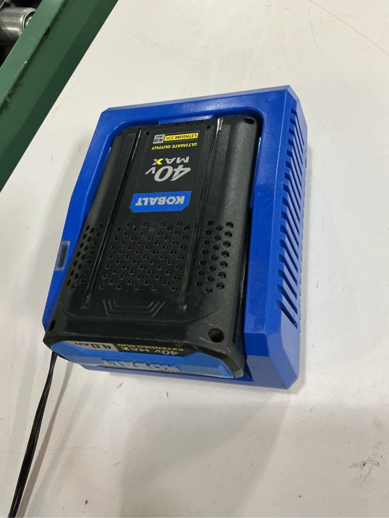 Condition photo showing Good Condition for kobalt 40v max 4.0 ah extended run battery + charger kit fast charging