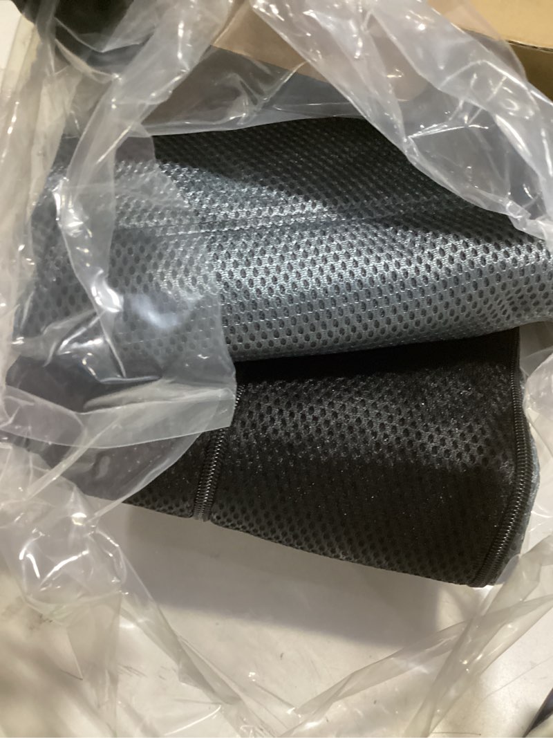 Condition photo showing Good Condition for 3d air mesh car seat cover full sets washable and breathable premium cloth automotive vehicle seat covers for cars interior, universal fit for most cars, sedan, truck, suv(black/gray) black/gray full set