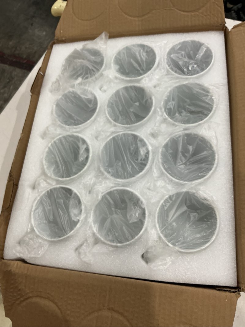 Condition photo showing Good Condition for tanglong sublimation mugs 15 oz, sublimation blanks, bulk coffee mugs,white cups for coffee,latte, soup, milk, hot cocoa set of 12 white 15 ounces