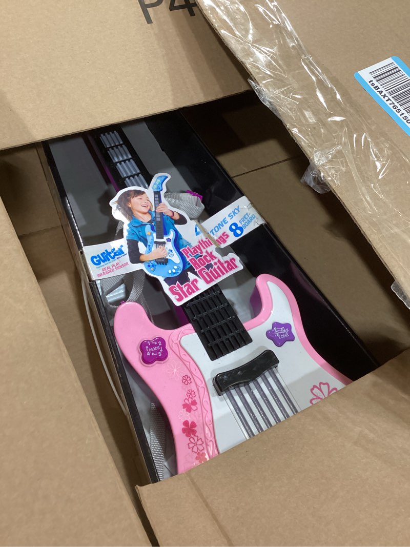 Condition photo showing Good Condition for Kids Toddler Baby Childrens Electric Toy Guitar with Strap Ideal for 3 4 5 7 8 Year Old Boys Girls Gifts(Pink)