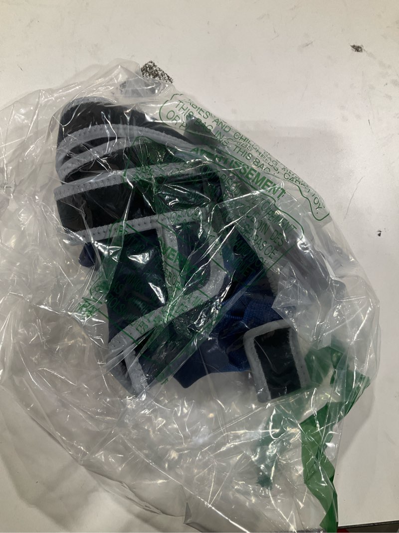 Condition photo showing Good Condition for Dog Rear Leg Sleeve to Prevent Licking - Comfortable Recovery Sleeve for Back Hind Leg, Wound Recovery After Surgery for Torn ACL/CCL TPLO, Cone Alternative,Upgraded Threaded Opening (Deep Blue) Deep Blue Right-XL