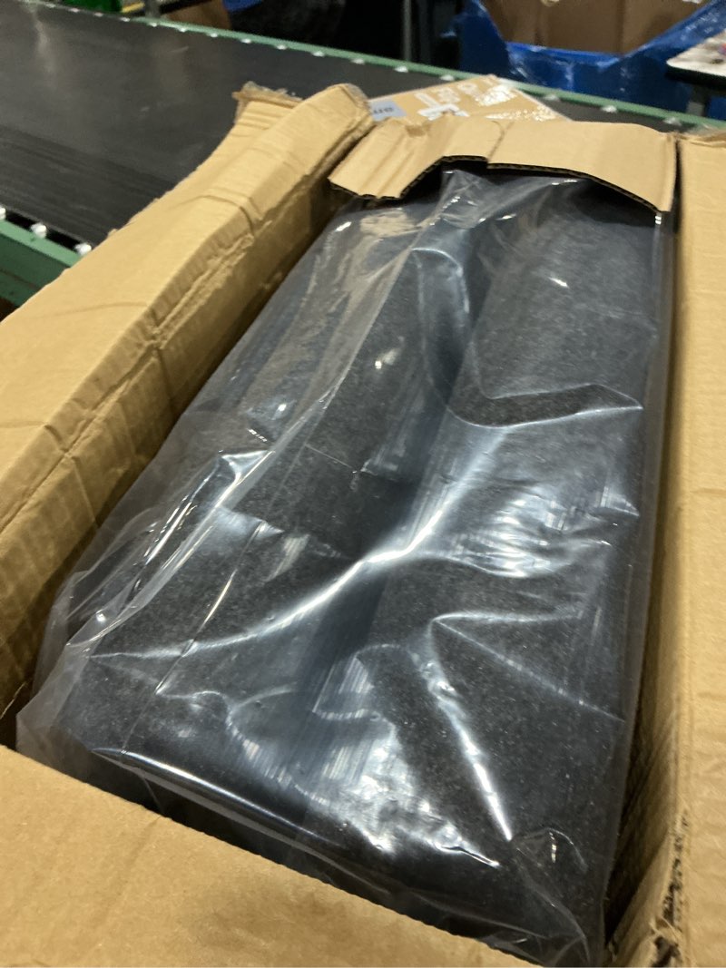 Condition photo showing Good Condition for garage mats oversize garage floor paking mat for under car, 7.4 x 17 ft non-slip gray garage flooring carpets, absorbent oil garage parking mat, waterproof mats 7.4' x 17'