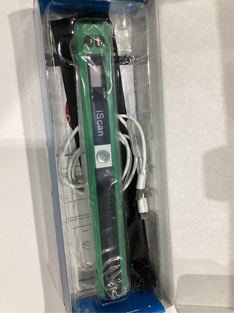 Condition photo showing New/Like New for portable document scanner - 900dpi handheld portable scanner for laptop photo scanner scanning wand a4 colour photo mobile scanners handy scan, jpg/pdf format, with 16g sd card (green)