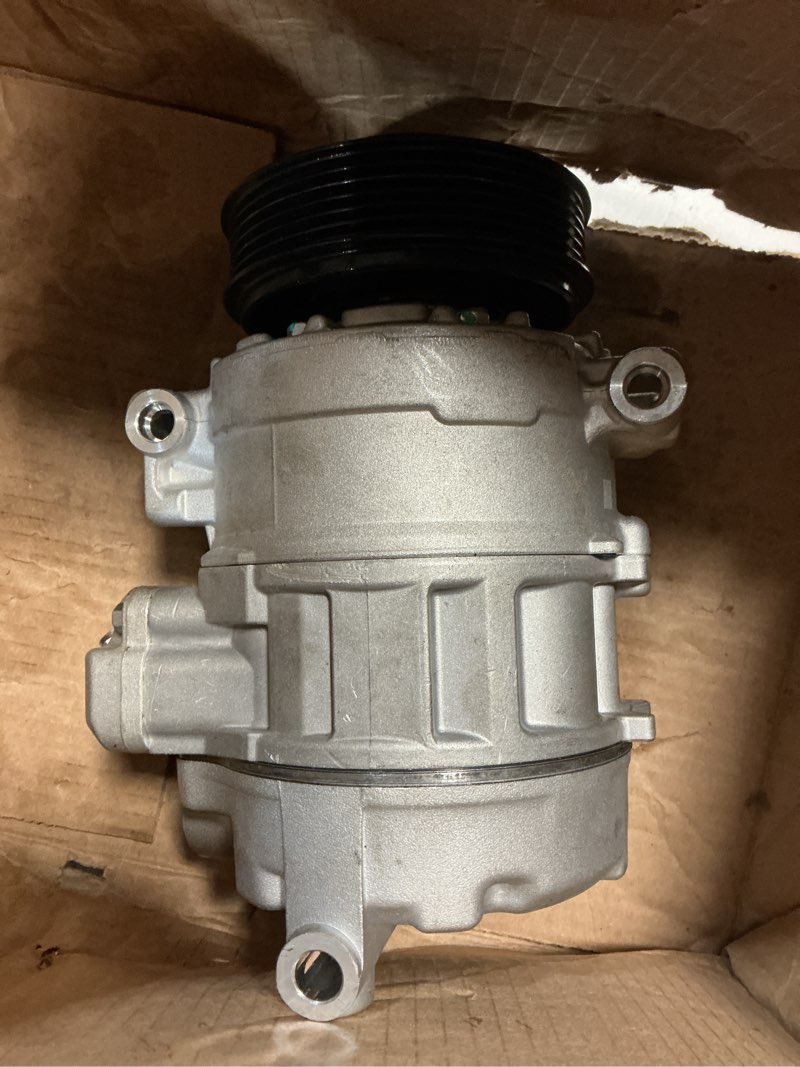 Condition photo showing As Is for tadamark air conditioner ac compressor with clutch fit for audi a3 2.0l 2006-2007, for vw beetle 2.0l 2012-2017, for golf 2.0l/ 2.5l 2010-2014, for tiguan 2009-2017, for jetta 2006-2016