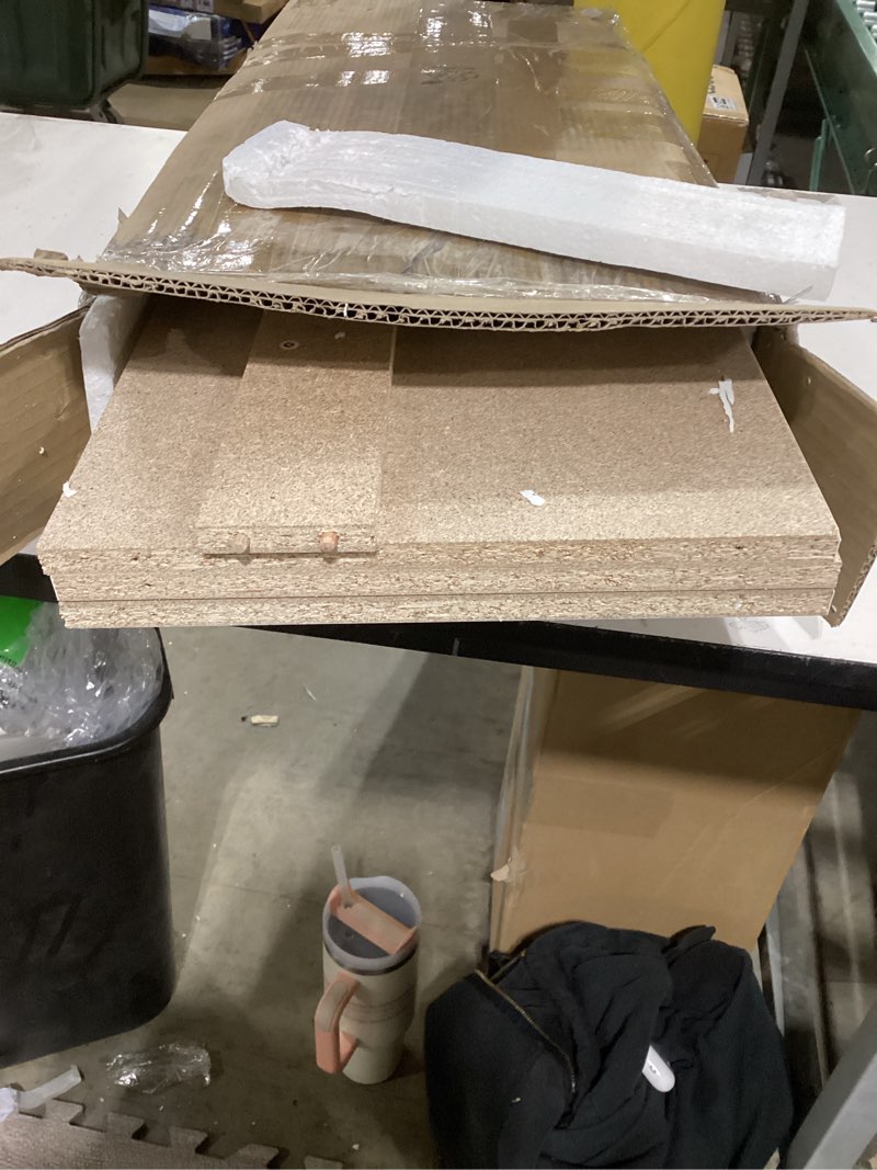 Condition photo showing Good Condition for Furinno Basic 3x2 Cube Storage Bookcase Organizer with Bins, White/Black White/Black 6-Cube with Bin