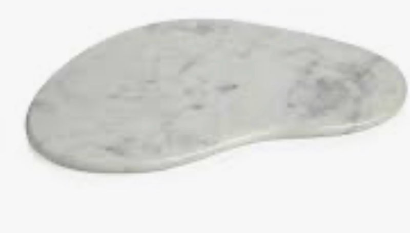 (( Similar design))White Marble Tray, Natural Stone, Home Storage Shelf, Accessories Holder, Room, Bathroom, Jewelry, P