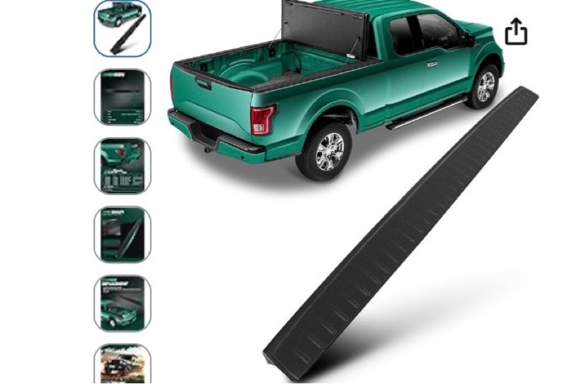 scitoo tailgate molding cap 82209867 compatible with 2002-2009 for dodge ram 1500 2500 3500 matte bl