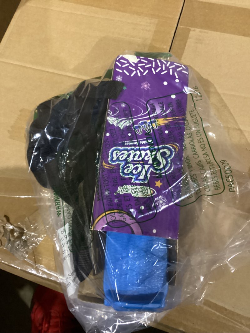 Condition photo showing New/Like New for Nattork Adjustable Little Kids Ice Skates with Double Runner for Beginners Toddlers Ice Hockey Skates Strap Fastening Comfortable Blue