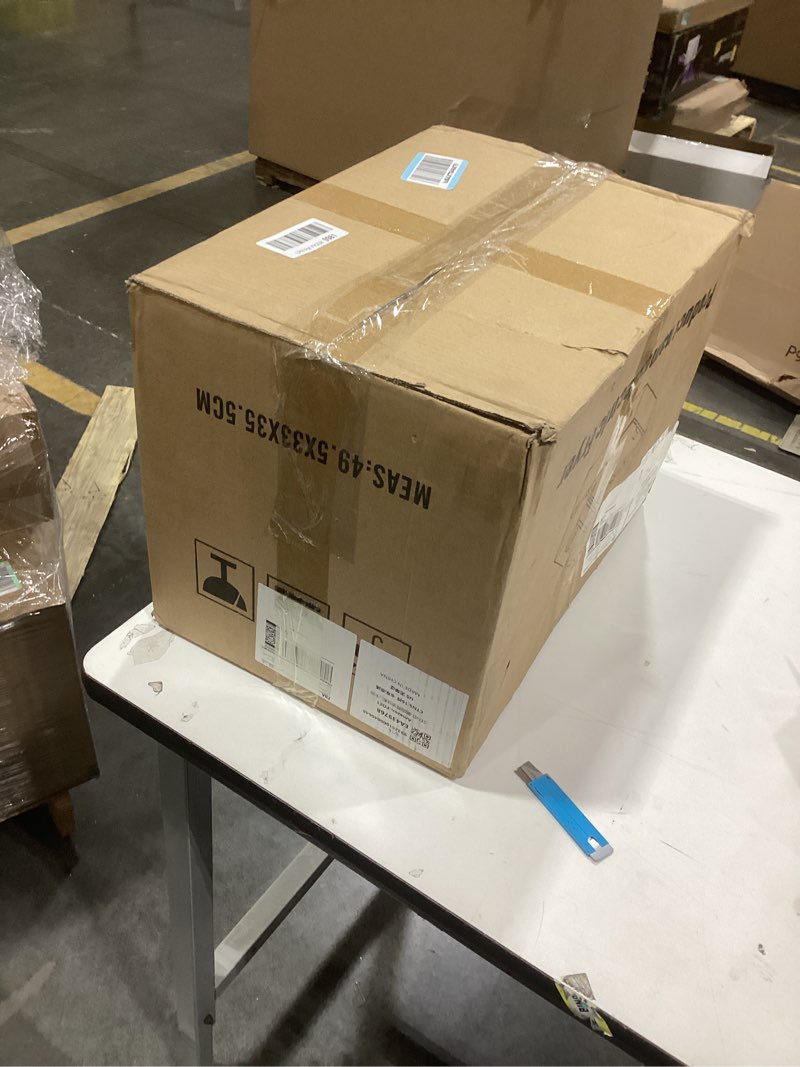 Condition photo showing As Is for GRETOOL,Electric Fryer 10L/10.5QT Stainless Steel Single Can Commercial Fryer with Basket, 2500W 110