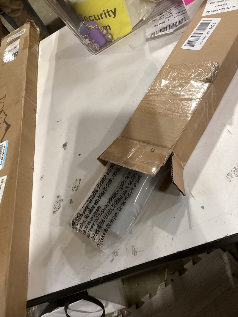 Condition photo showing Good Condition for lazblinds cordless cellular shades, no tools no drill light filtering honeycomb shades pleated blinds for windows, 23'' w x 48'' h, light grey light filtering-light grey 23'' w x 48'' h