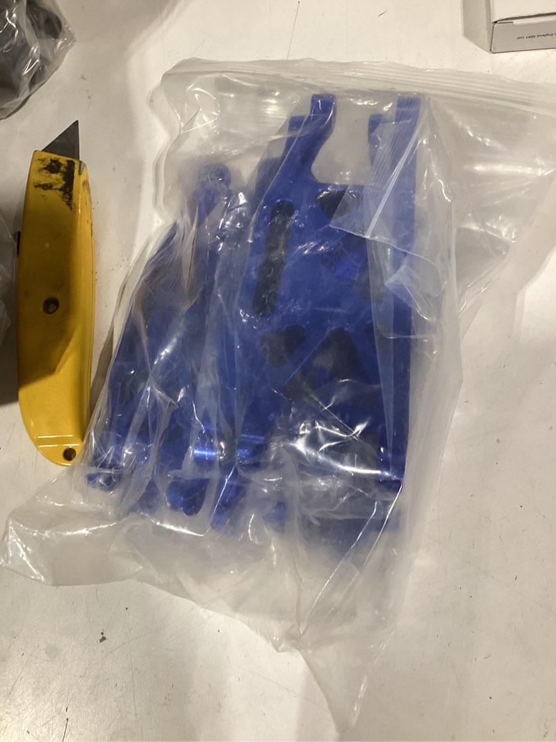 Condition photo showing New/Like New for 6061-t6 aluminum suspension arms – front & rear upper/lower link set for traxxas x-maxx 89076 89086 (replacement for widemaxx 8995/8998/8999, blue, 8pcs)
