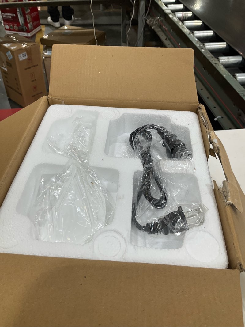 Condition photo showing As Is for GreenLife Digital Rice Cooker, 2-Cups Uncooked/4-Cups Cooked, Removable Nonstick Ceramic PFAS-Free Pot, One-Touch Presets, Oats, Quinoa, Brown Rice, Auto Keep Warm, Fuzzy Logic Tech, 1.5QT, White Rice Maker White